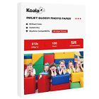 Koala Heavyweight Photo Paper High Glossy 5x7 Inches for Inkjet Printing 100 .