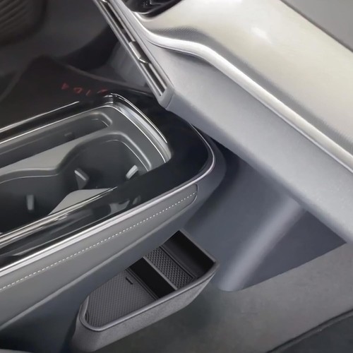 Console Insert Organizer Tray Armrest Lower Storage Box ABS Fits 21-22 VW ID.4 - Picture 5 of 7