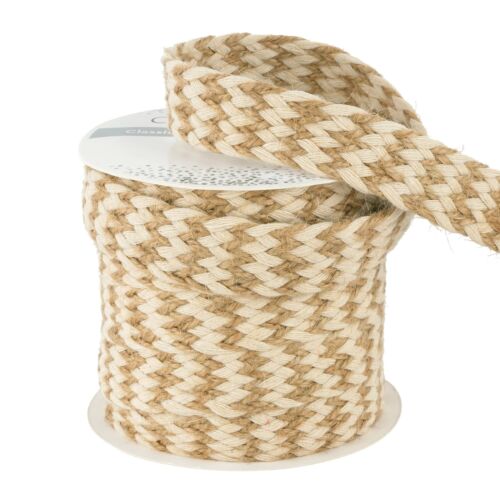 3/4" x 3yd. Natural Brown Jute Trim by Celebrate It® - Picture 3 of 6