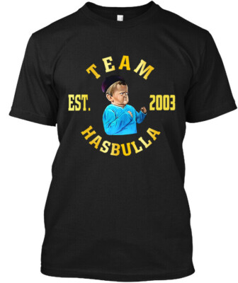 Limited New Team MMA Hasbulla Magomedov Fight Funny Vintage Logo T-Shirt S-5XL