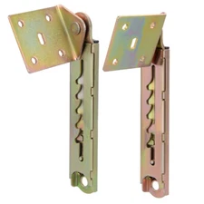 1 Pair 5 Gear Sofa Bed Headrest Adjustable Angle Mechanism Hinge