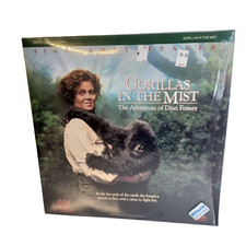 Gorillas In The Mist Laserdisc 1989 Sigourney Weaver Dian Fossey EP CLV WS