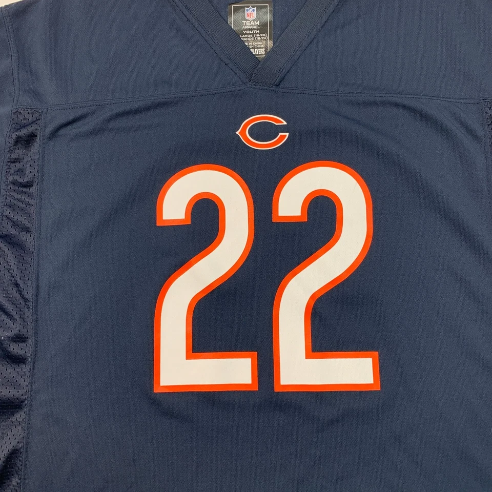 Camiseta de los Chicago Bears para niños jóvenes XL azul ropa del equipo de la NFL #22 Matt Forte RB Foto 4 de 4