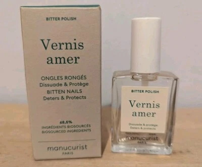 MANUCURIST Paris - Green Range, BITTER POLISH 15ml Vernis Amer