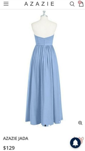 AZAZIE Jada Desert Rose Brautjungfer, Abendkleid Neu mit Etikett - Bild 3 von 3
