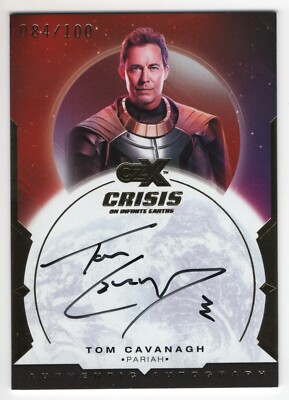 CZX Crisis on Infinite Earths Tom Cavanagh as Pariah auto card #84/100