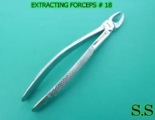Tooth Extracting Forceps 18 Surgical Dental Instruments