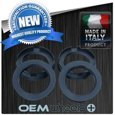 Hub Rings Wheels Centering Hubcentric Ring 72.6 to 54.1 Set of 4 Plastic Centric