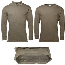 Bundeswehr Rolli & Unterhemd Oliv Baumwolle L...