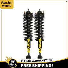 RWD Monroe Front Struts Shock Coil Springs For 2007-10 Ford Explorer Sport Trac