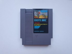 Juego Nintendo NES - Excitebike - Versi&oacute;n Europea - EMBALAJE ORIGINAL con instrucciones