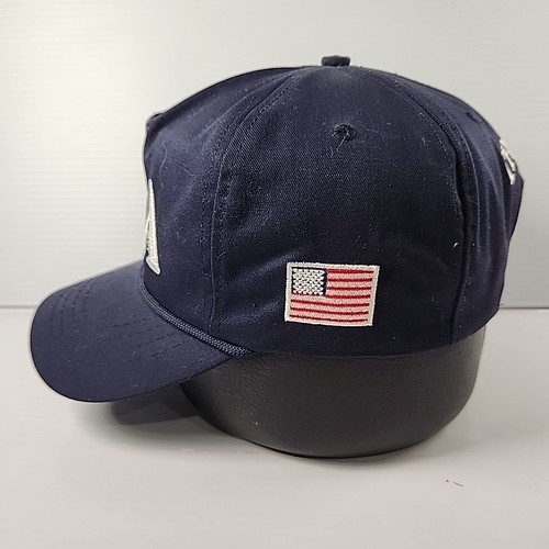 Official USA 45 Trump Mega Cali Fame Blue Snapback Hat One Size - Picture 4 of 9