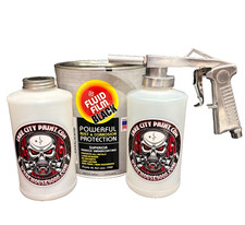 Black Fluid Film Standard Undercoating Gun Ki...