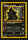 Shining Tyranitar 113/105 Neo Destiny Unlimited Holofoil Secret Rare Pokemon TCG