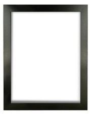 12x16 Black Picture Frame 1.25" Composite Wood No Glass or Backer