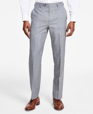 MIchael Kors Men Wool Blend Plaid Suit Dress Pants 40 x 30 New $190 MLEEPX8Y0273