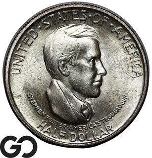 1936 Cincinnati Commemorative Half Dollar Highly Demanded Gem BU Key Date