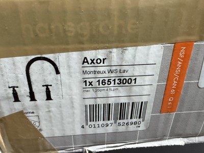 Axor Montreux 16513001 Widespread Bathroom Swivel Faucet Polished Chrome $1300
