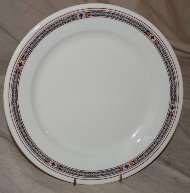 Vintage Pennsylvania Railroad Laurel PRR China Plate 9 3/4" Buffalo
