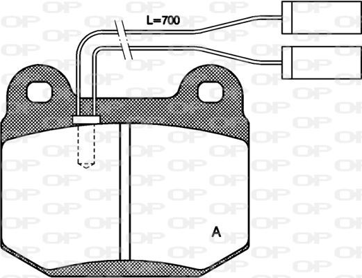 Plaquettes de frein arriere Alfa Romeo 75 qualite superieure pour 1.8 Turbo et 2.0