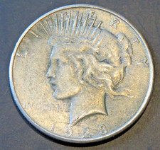 1923-S Peace Silver Dollar