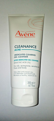 Avene Cleanance Acne Medicated Clearing Gel Cleanser 6.7OZ NB