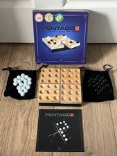 Pentago The Mind Twisting Game - Solid Birch Edition - Complete - VGC