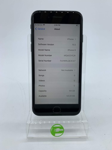 Apple iPhone 8 64 Go 15,5 gris sidéral débloqué MQ6G2VC/A - Photo 3 sur 3