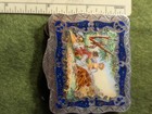 Antique Italian 800 Silver Enamel Compact with Beveled Mirror — photo 8