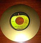 BEATLES RINGO "BACK OFF BOOGELOO" APPLE 1973 GOLD VINYL SINGLE 45 PAINTED GOLD