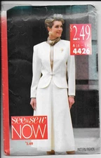 Vintage See&Sew Sewing Pattern No. 4426 Sizes 6-14 -NEW in open box