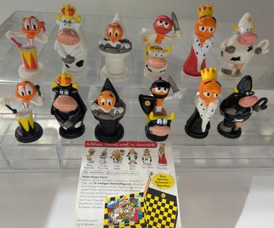 (1940) RAR!! Komplettsatz SCHACHFIGUREN  von CHUPA CHUPS