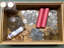 Old U.S. Estate Sale Collection 'Cigar Box Lot' | Silver, GEM BU Cents, & More!