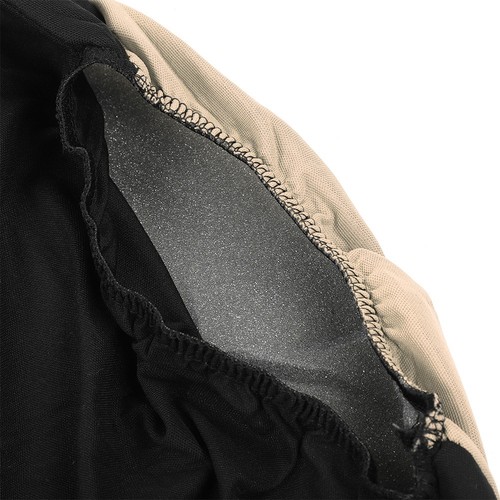 Ι Beige Black 9pcs Auto Cover Protector Set Breathable Dustproof Accessory - Picture 6 of 12
