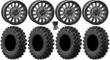 System 3 SB-8Bdlk 15"Wheels Gy +38mm 32"MotoRavageXL Tires Ranger1500&Xpedition