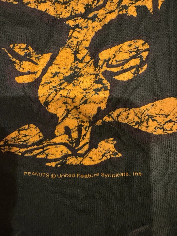 vintage t shirt Woodstock 1990s Peanuts Snoopy Y2k 90s - Image 3 of 4