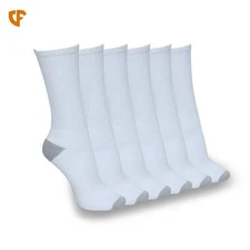 3-12 Pairs Mens Solid Cotton Sports   Socks Size 9-11 10-13
