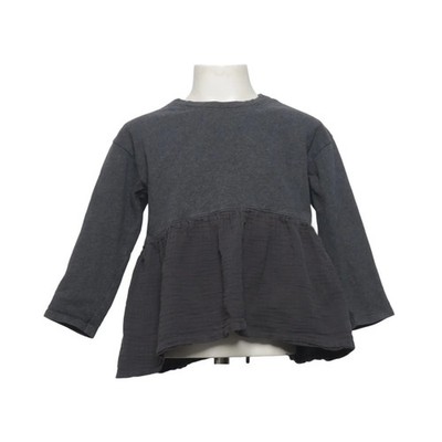 Play Up, Kleid, Größe: 110, Grau, Bio-Baumwolle, Einfarbig, Mädchen #SCC