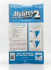 25 Mylites 2 Mil Mylar Comic Book Bags Current Size 7 x 10 1/2 E. Gerber Archive