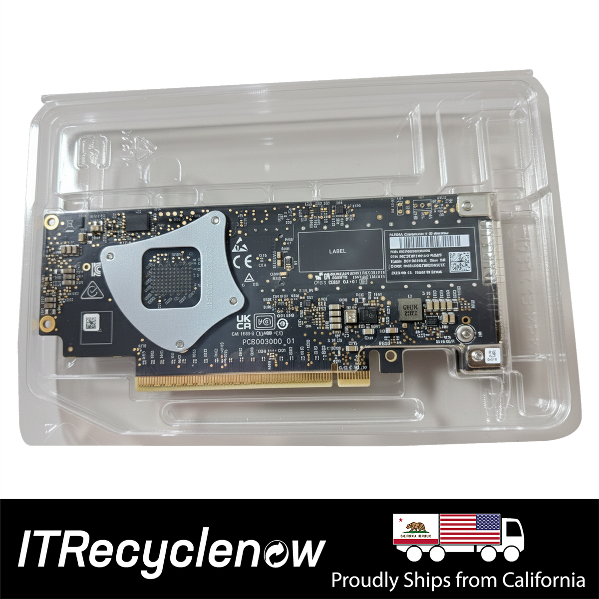 NVIDIA MCX75310AAS-NEAT ConnectX-7 Single Port OSFP 400GbE Network