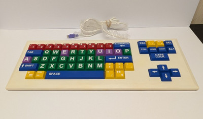 Chester Creek MyBoard color-coded keyboard PS2 Wired MB-01-001 Tested/Working