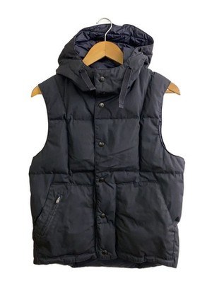 Size S Engineered Garments puffer Vest Canada Black Polyester Snap Button