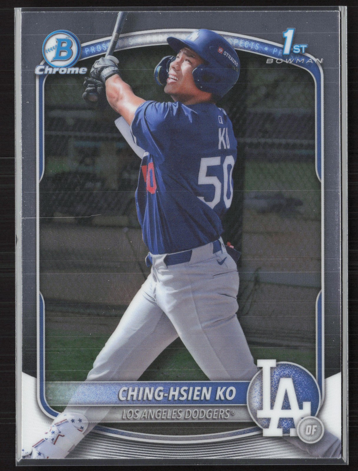 2025 Bowman Chrome #BCP-224 Ching-Hsien Ko Prospects