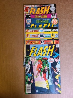 Flash Comic Book LOT of 6 # 216 223 228 238 241 243 DC Comics Reader Filler
