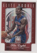 2012-13 Elite Elite Rookie Status Red Die-Cut /24 Kim English #295 1m0