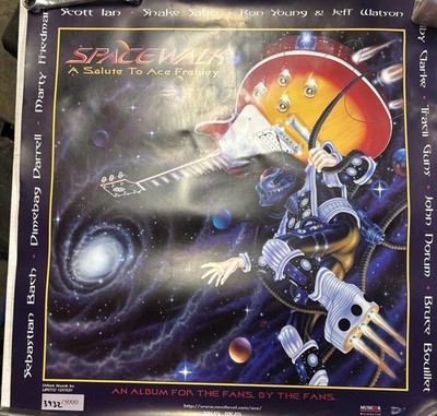 Spacewalk A Salute To Ace Frehley Numbered Limited Edition Poster