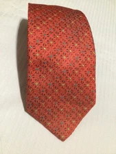 HOLLAND & SHERRY LONDON GEOMETRIC 100% SILK NECK TIE