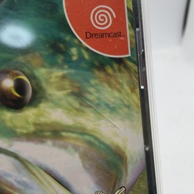 Sega Dreamcast Fishing Rod Controller HKT-8700 with Get Bass Game Japan Tested