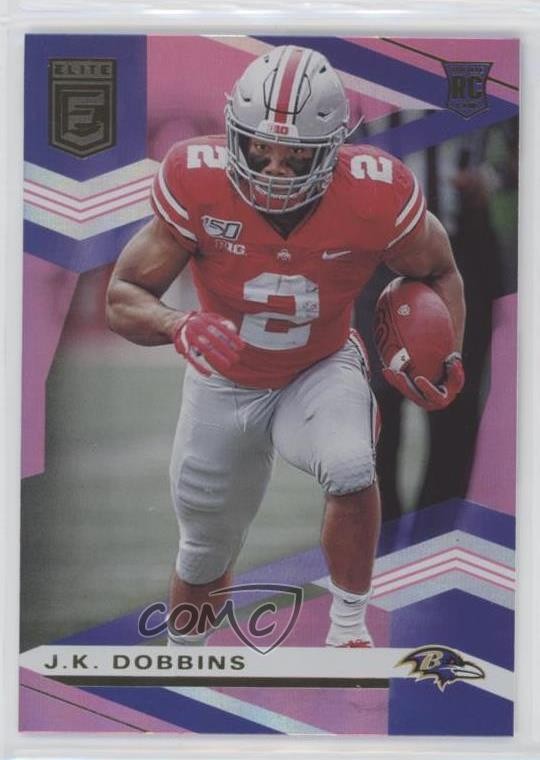 2020 Panini Donruss Elite Rookies Pink JK Dobbins #115 q2l