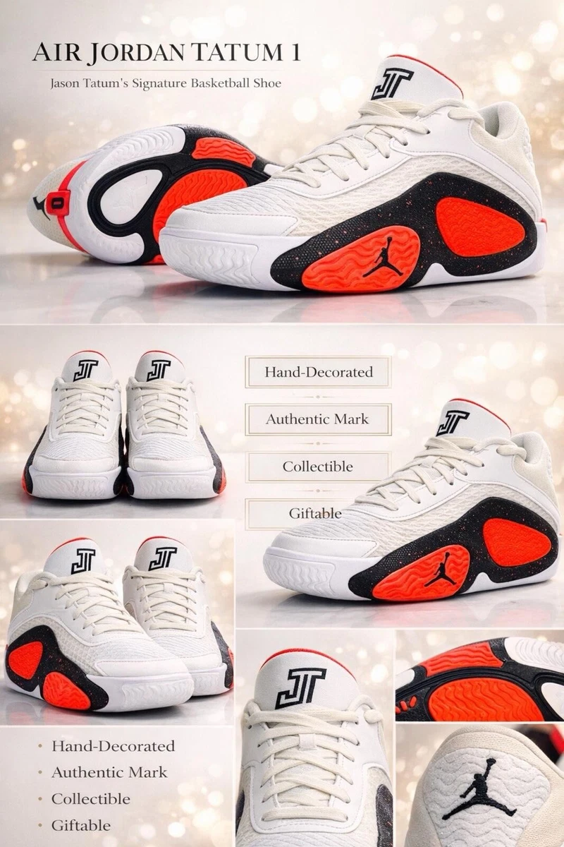 Jordan Tatum 2 Red Cement | eBay display picture 3